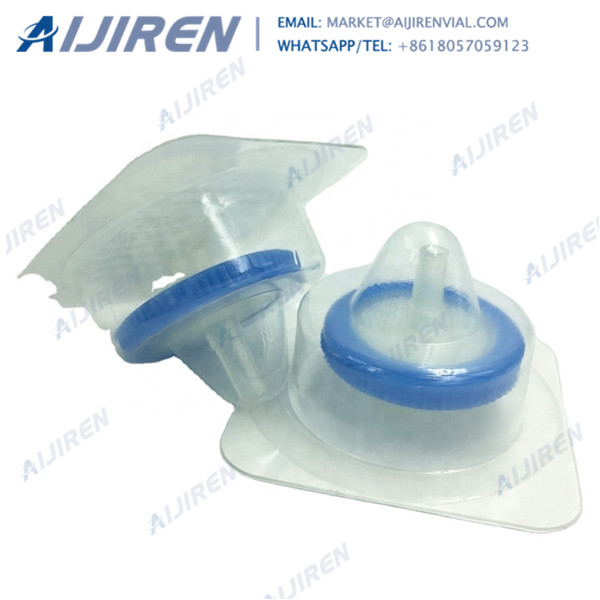 wheel filter pvdf mushroom syringe filter with luer lock